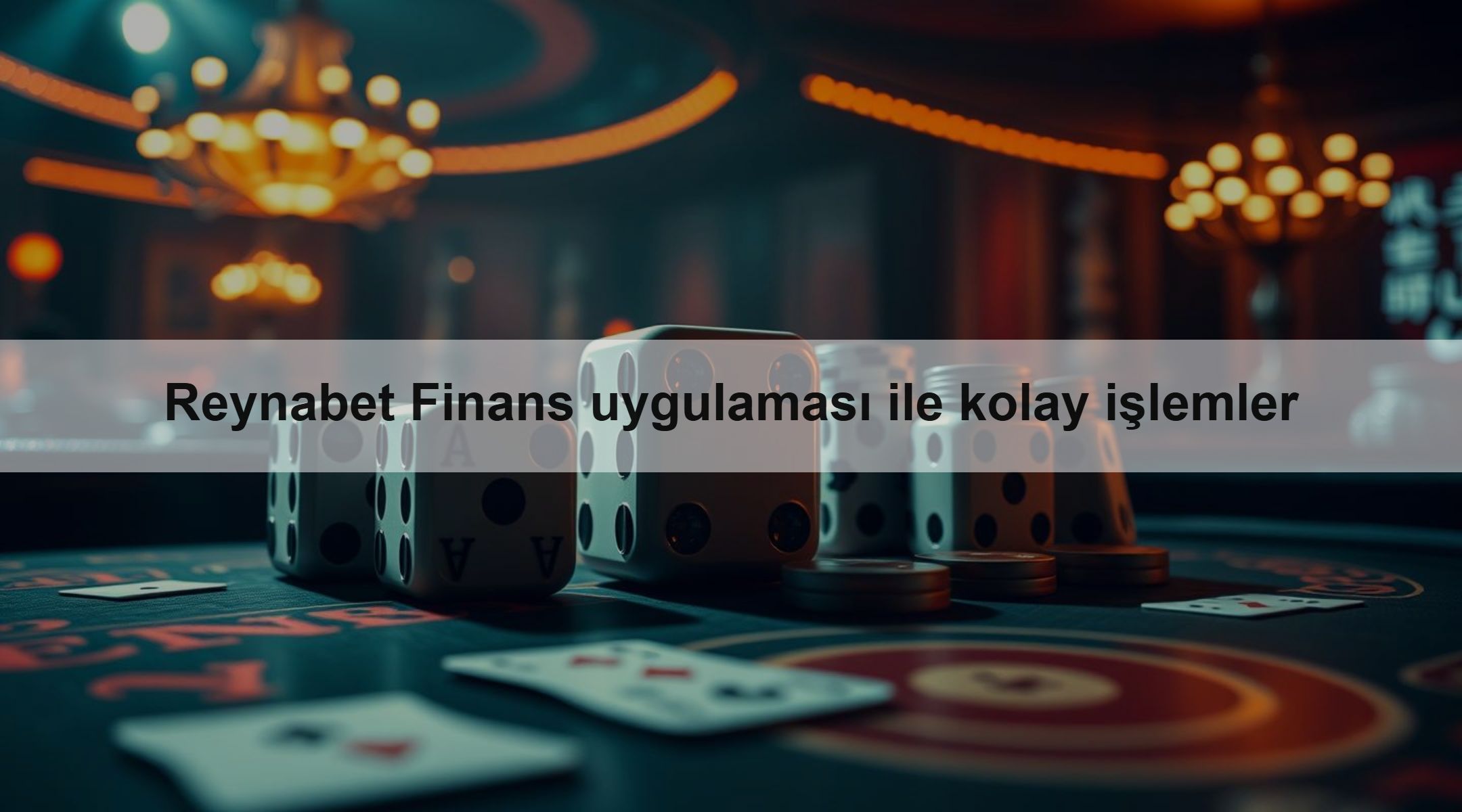 Reynabet Finans uygulaması ile kolay işlemler