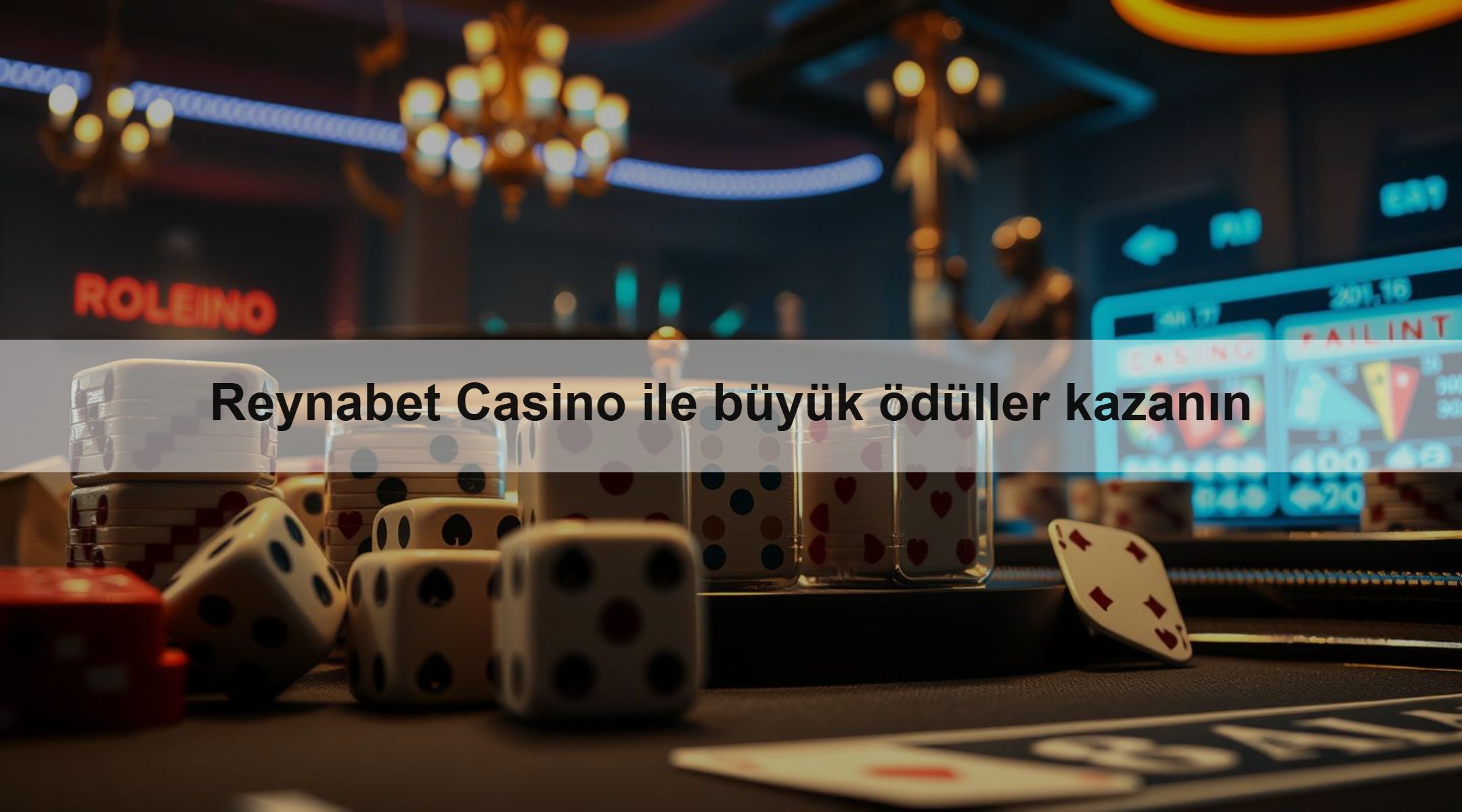 Reynabet Casino ile büyük ödüller kazanın